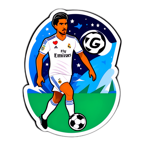 Real Madrid vs Pachuca: Dynamisk Sticker