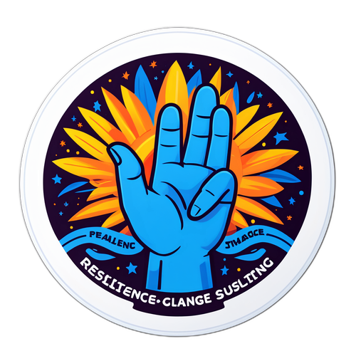 Stiker Tema Ketahanan