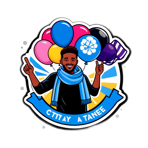 Stika ya Kicheko ya Mashabiki wa Manchester City