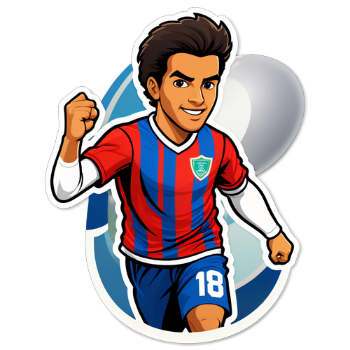Luis Henrique'nin Futbol Kariyerini Sembolize Eden Sticker