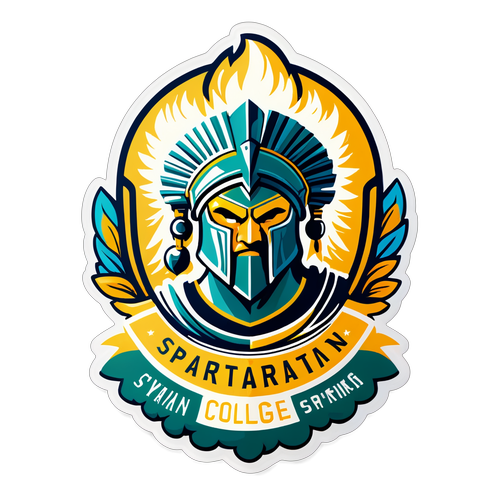 Spartan College Academic Sticker