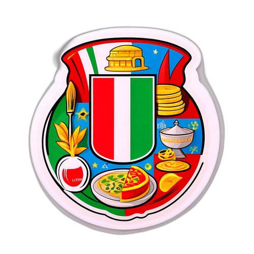 Tradisjonelle italienske symboler i moderne design