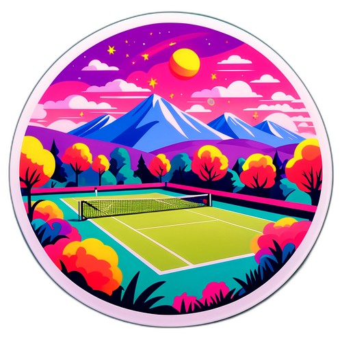 Artystyczna interpretacja rankingu WTA