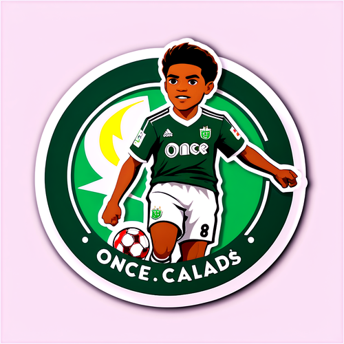 Sticker de Once Caldas y Junior