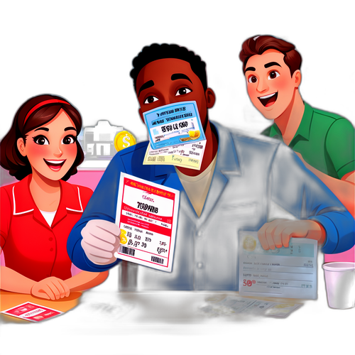 年轻男子赢得公司抽奖的假期