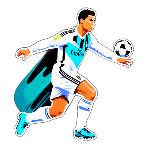 Sticker 'Cristiano Ronaldo' v akci