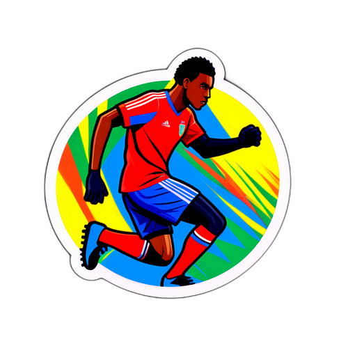 Fotball-tema design med Semenyo
