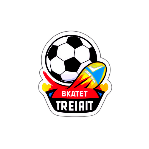 Thiết kế nhãn dán cập nhật kết quả bóng đá