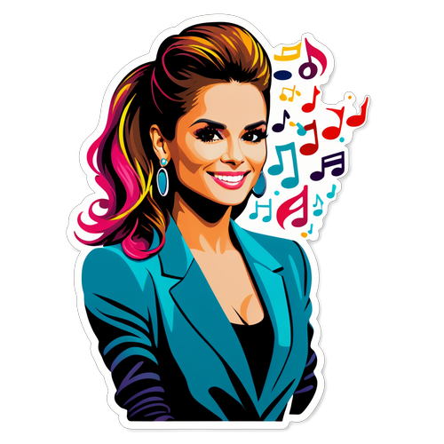 Fargerik klistremerke av Cheryl Tweedy
