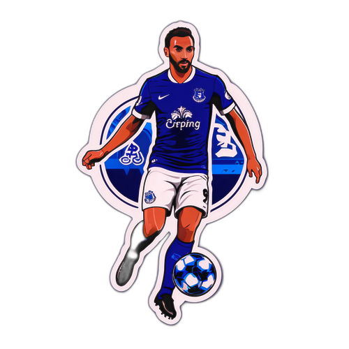 Diseño de una etiqueta de Everton Ribeiro