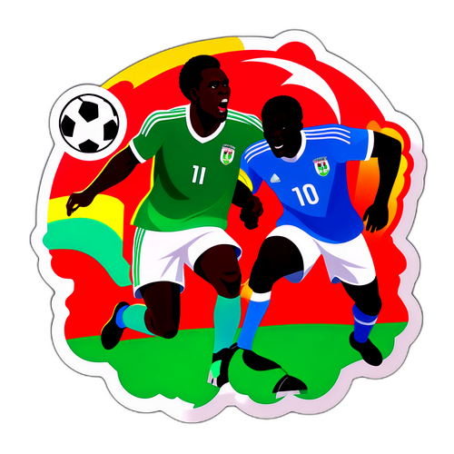 Drama auf dem Fußballplatz: Nigeria gegen Kongo