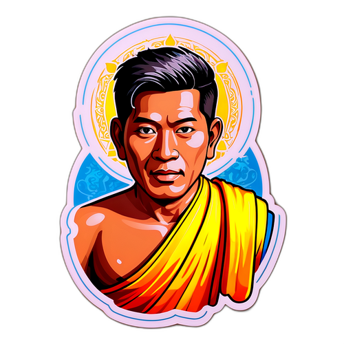 สติกเกอร์พระสมเด็จทองชัย