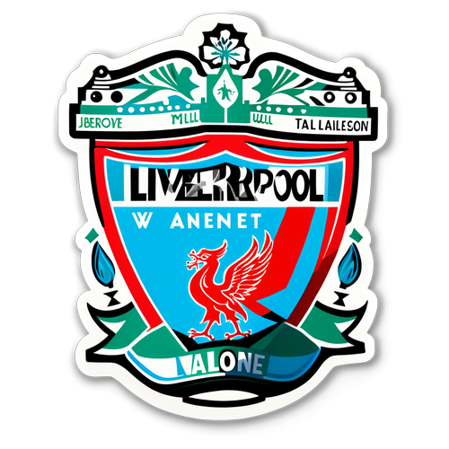 Sticker Liverpool 'You'll Never Walk Alone'