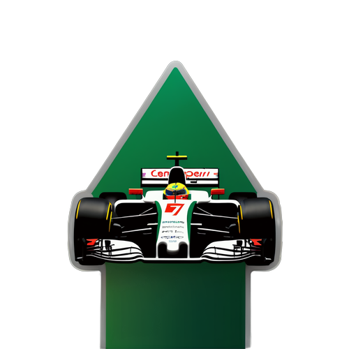 Racing Adrenaline: Ang Sleek na F1 Sticker sa Hungarian GP na Magugustuhan ng lahat ng Motorsports Fan!