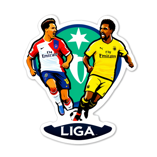 Stiker Liga Champions yang Enerjik