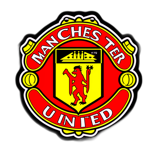 Sticker Retro Manchester United