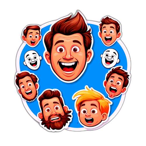 Humoristiske Ansigtstræk