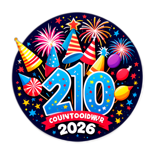 Stiker Hitung Mundur 2026