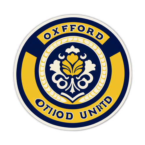 Stiker Vintage Oxford United