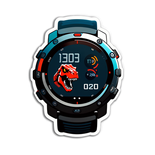 Amazfit T-Rex 3: Extrémní Odolnost v Atraktivním Designu, Který Všechny Ohromí!