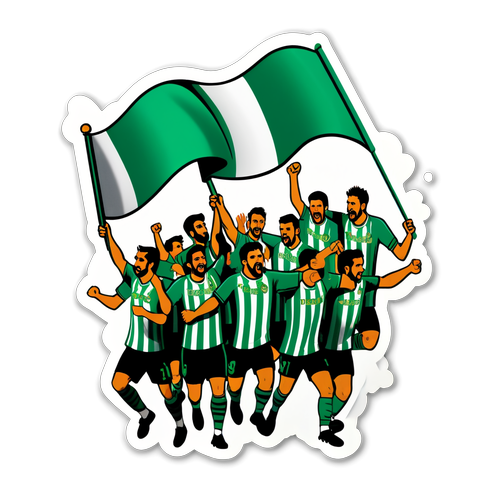 Vierende Real Betis Fans