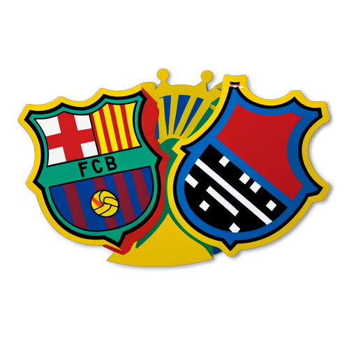 Stiker Rivalitas Barcelona dan Inter