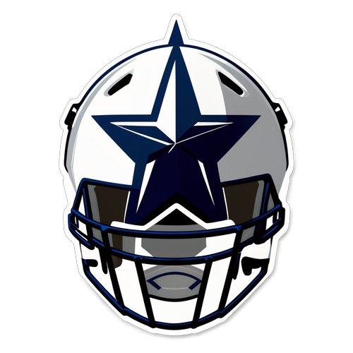 Unleash Your Pride! The Dallas Cowboys Sticker That Every Fan Needs!