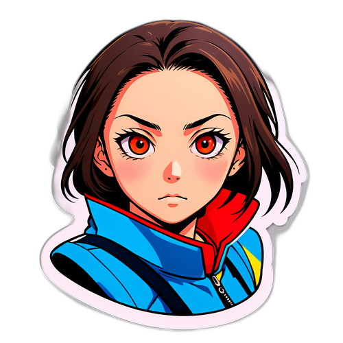 アクティブな面を表現した強力なステッカー