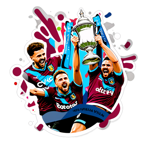 Sticker del FA Cup: Aston Villa y West Ham en Acción