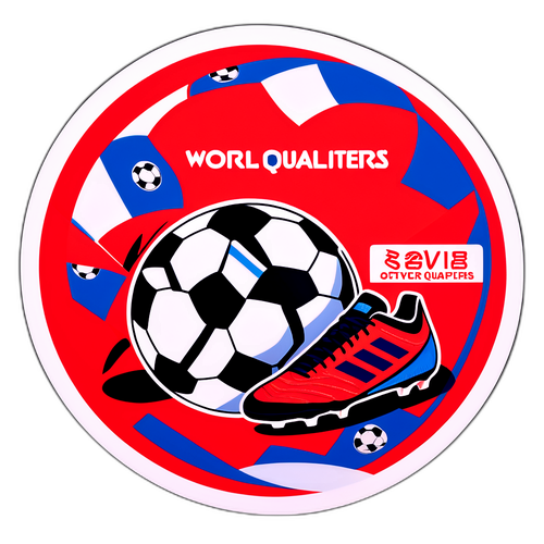  Wereldbeker Kwalificaties Sticker 