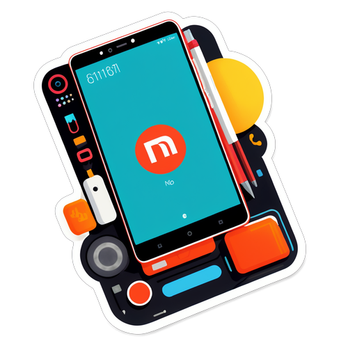 Sticker Redmi Note 14 dan Aksesori Teknologi