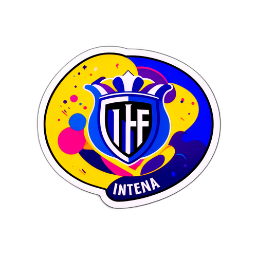 Grafický sticker pro zápas Inter vs Fiorentina