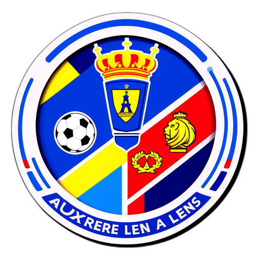 Sticker ya Mchezo wa Auxerre vs Lens