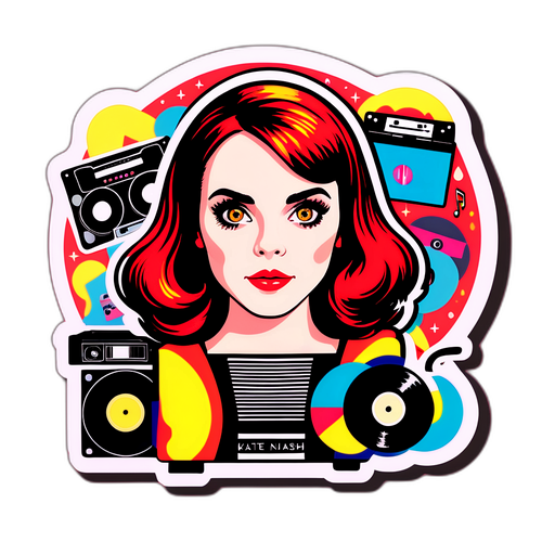 Kate Nash med retro musikkelementer