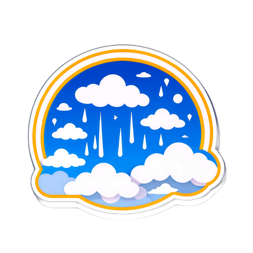 Trời xanh cùng mây trắng