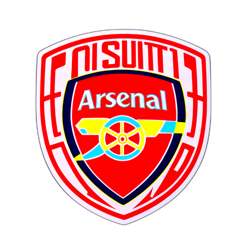 阿森納隊徽粘貼貼紙