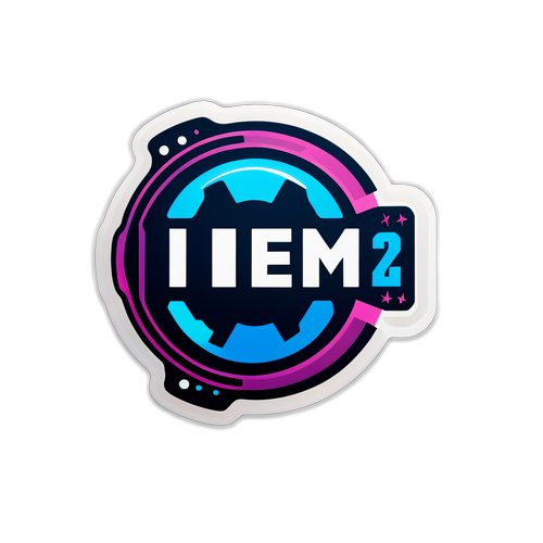 IEM Dallas 2025 Dual Shine Temalı Sticker
