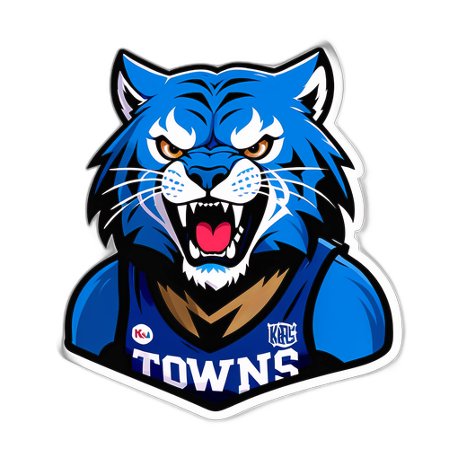 Karl Anthony Towns Panther Sticker