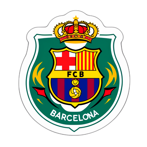 Nálepka pro Barcelona – Elche: Stylové motivy fanoušků