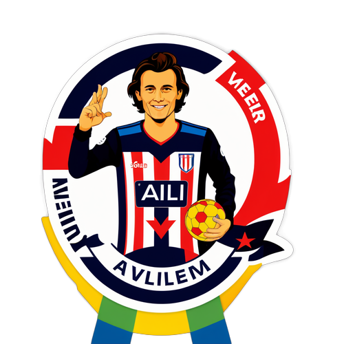 Trots van Almere: Willem II Sticker