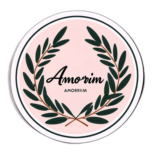 Adesivo Elegante 'Amorim'
