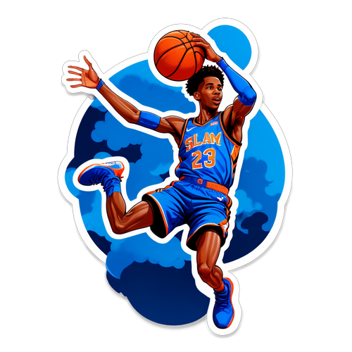 Shai Gilgeous-Alexander Slam Dunk Sticker