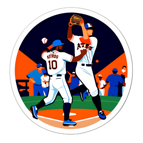 Houston Astros Game Celebration Sticker