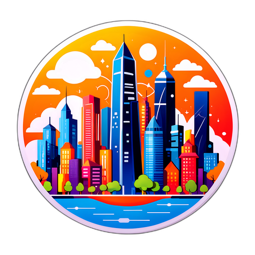 未来城市的艺术与科技结合