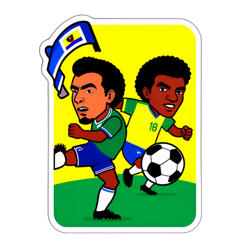 Penjagaan Retro Pemain Dalam Rivaliti Sepak Bola Colombia vs. Brazil