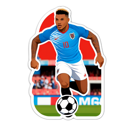 Sports-tema klistremerke av Joshua King