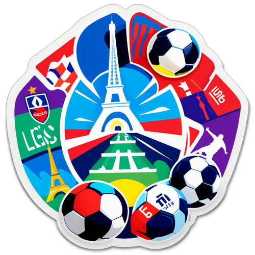 Vibrant sticker för Ligue 1