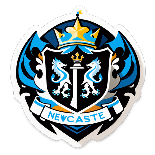 Nhãn dán logo Newcastle United