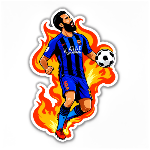 Arda Turan: Futbolun Ateşli Yüzü, Tutkuyla Oynuyor!