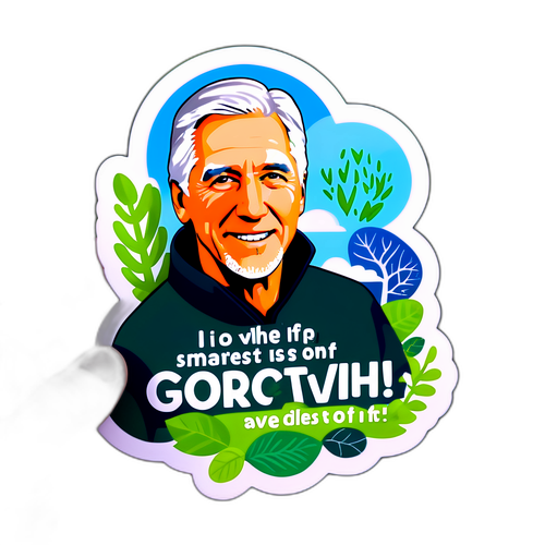 Motivational Sticker of Pete Carroll
